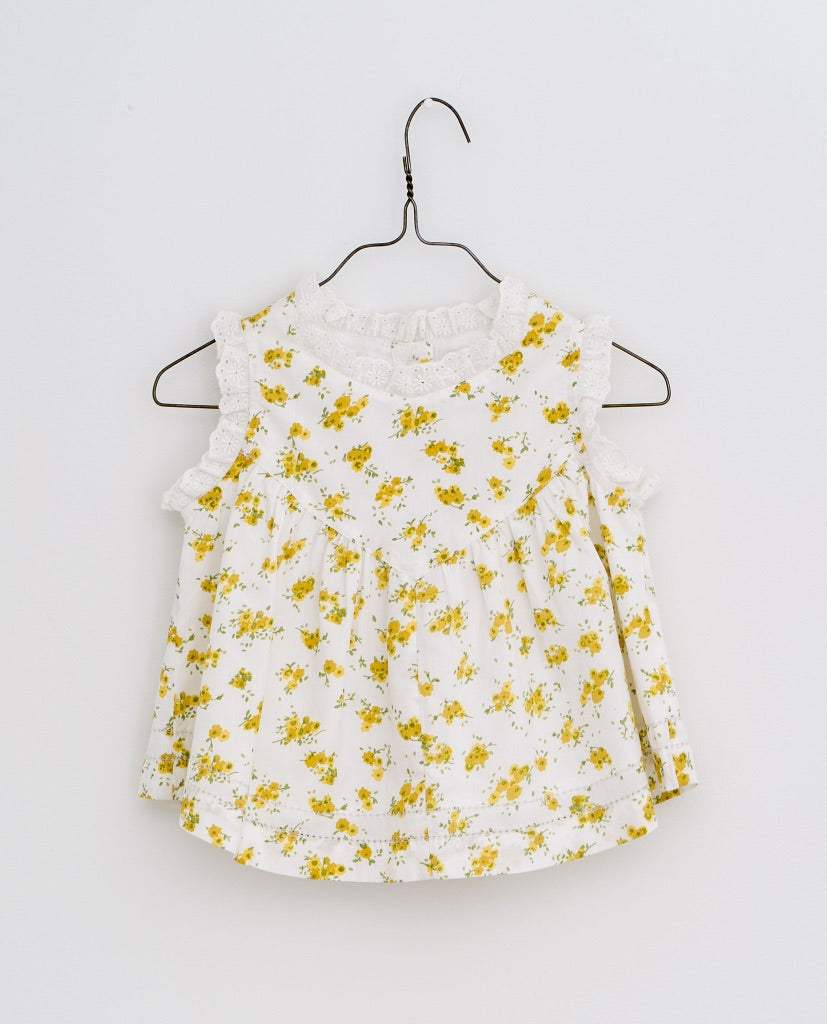 floral　–　little　float　cotton　Rosa　clothes　sun　top-buttercup　cotton